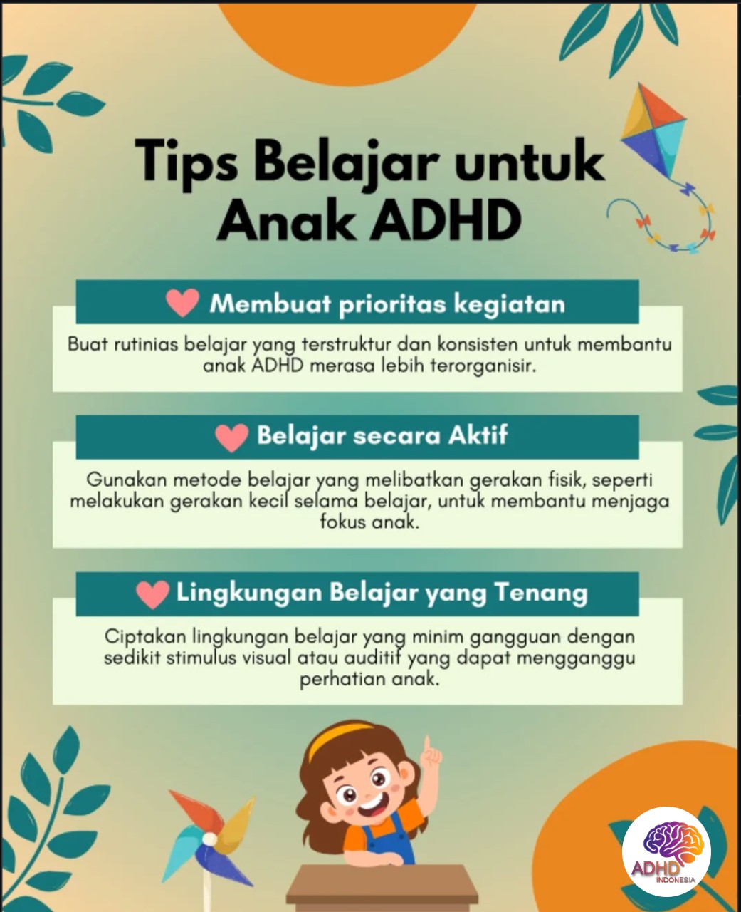 Strategi Belajar yang Cocok untuk Anak ADHD di Kabupaten Kayong Utara